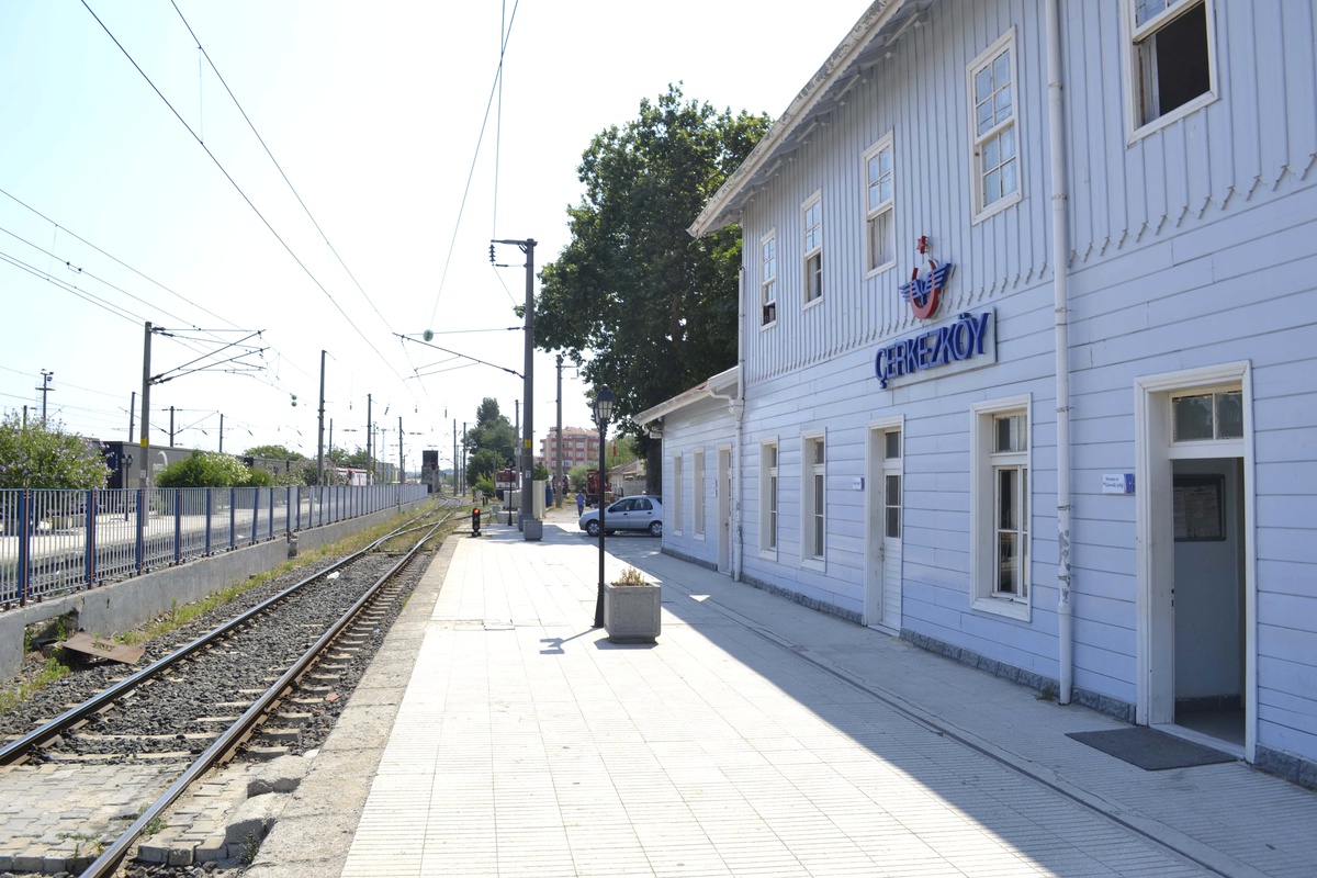 Çerkezköy\'de Tren Rayları Bakıma Alındı
