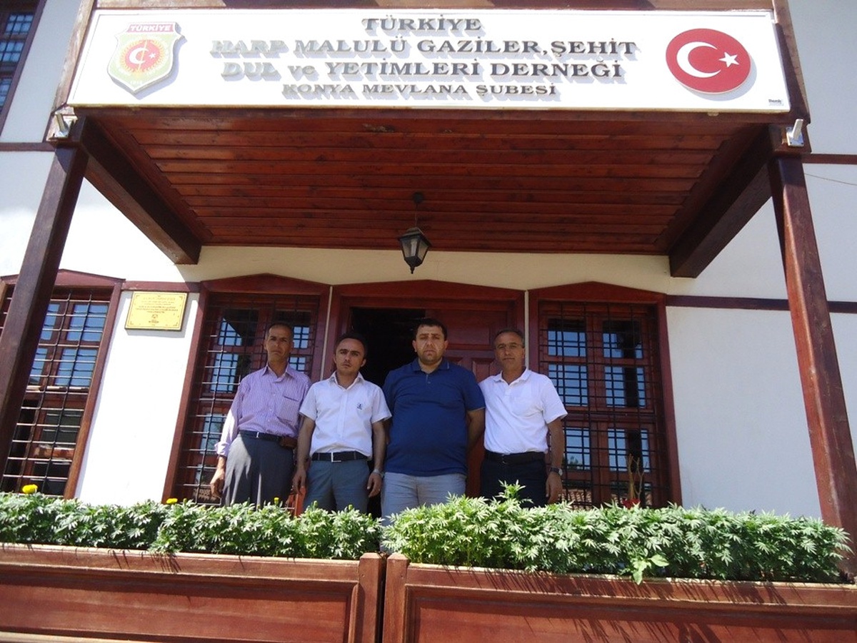 Sakarya\'dan Konya Şehit ve Gazi Derneğine Ziyaret