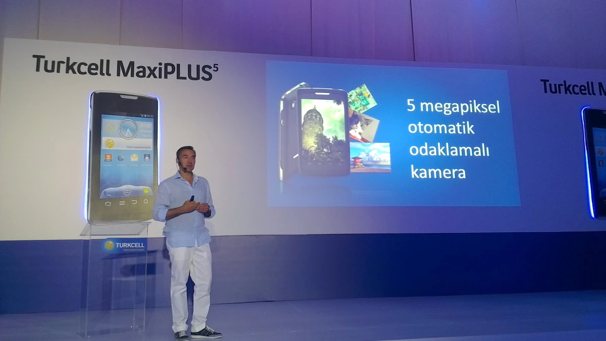 Turkcell\'den Yeni Akıllı Telefon Maxiplus5