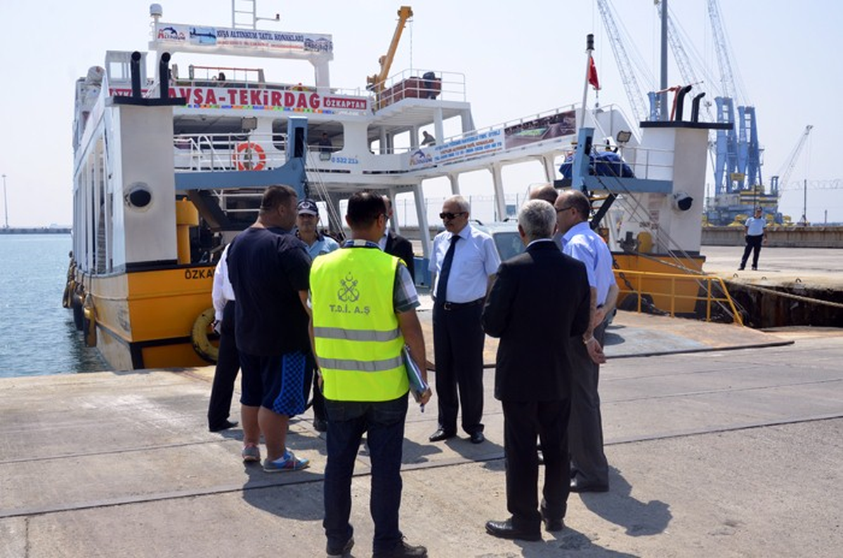 Vali Kemelek Limanda İncelemede Bulundu