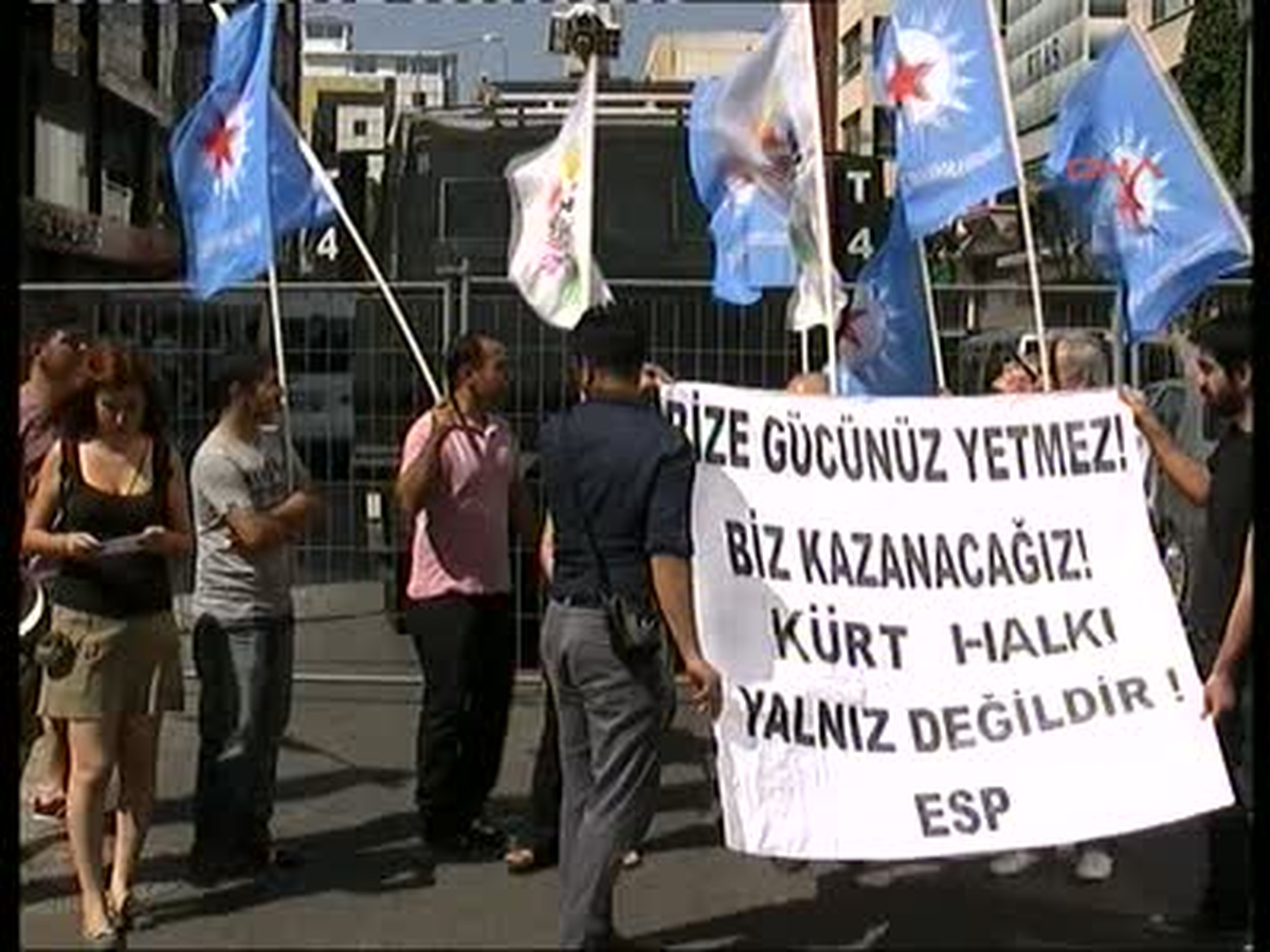 Esp\' Den Diyarbakır Protestosu