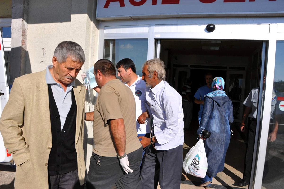 Hayvan Otlatan Çoban Darp Edildi