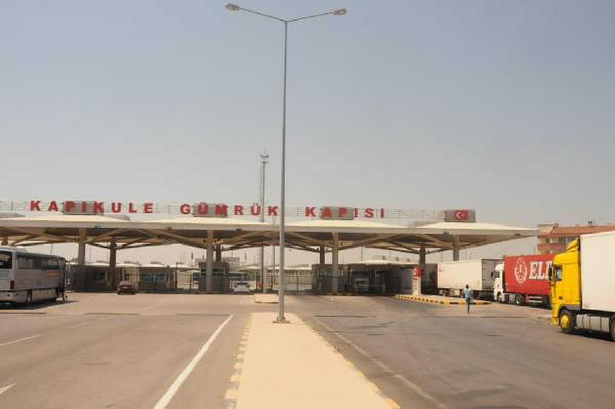 Kapıkule\'de Tır Kuyruğu