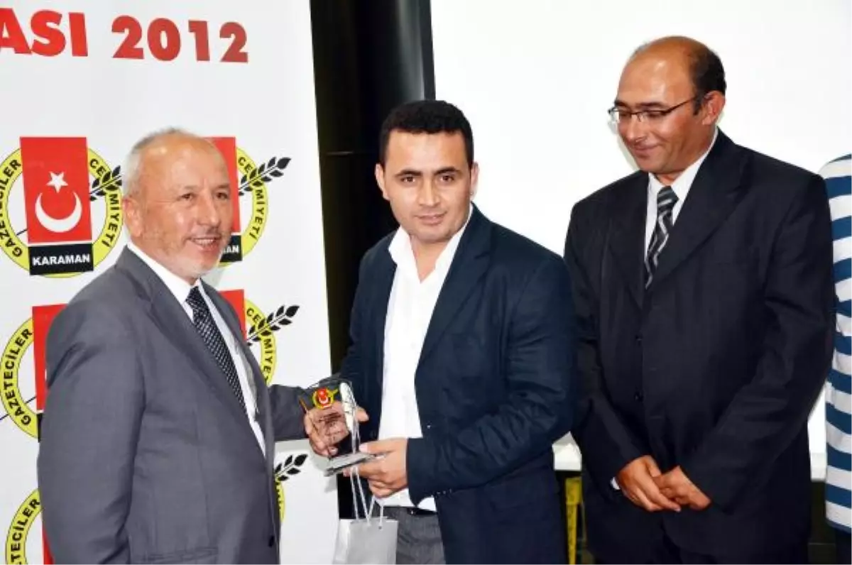 Karaman\'da Dha\'ya Yılın Haberi Ödülü
