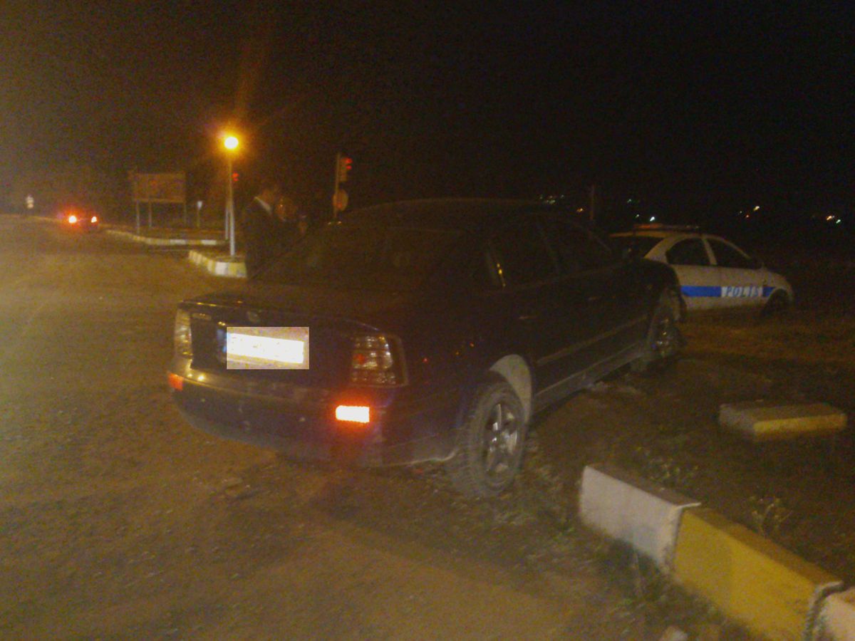 Kaza Yapan Sürücü Aracı Bırakıp Kaçtı