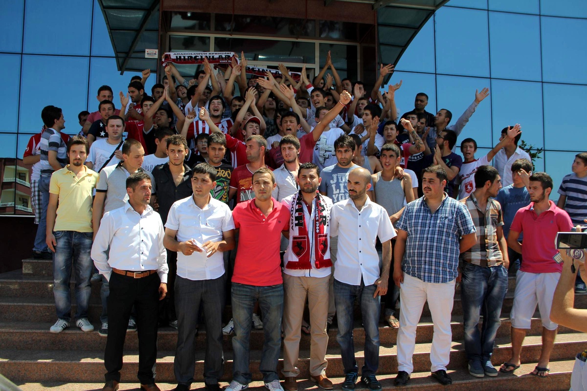 Taraftarlardan Samsunspor\'a Destek
