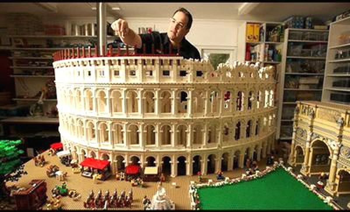 200 bin Lego\'luk sanat eseri