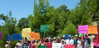 Ahmetler Köyünde 'Hes' Karşıtı Protesto