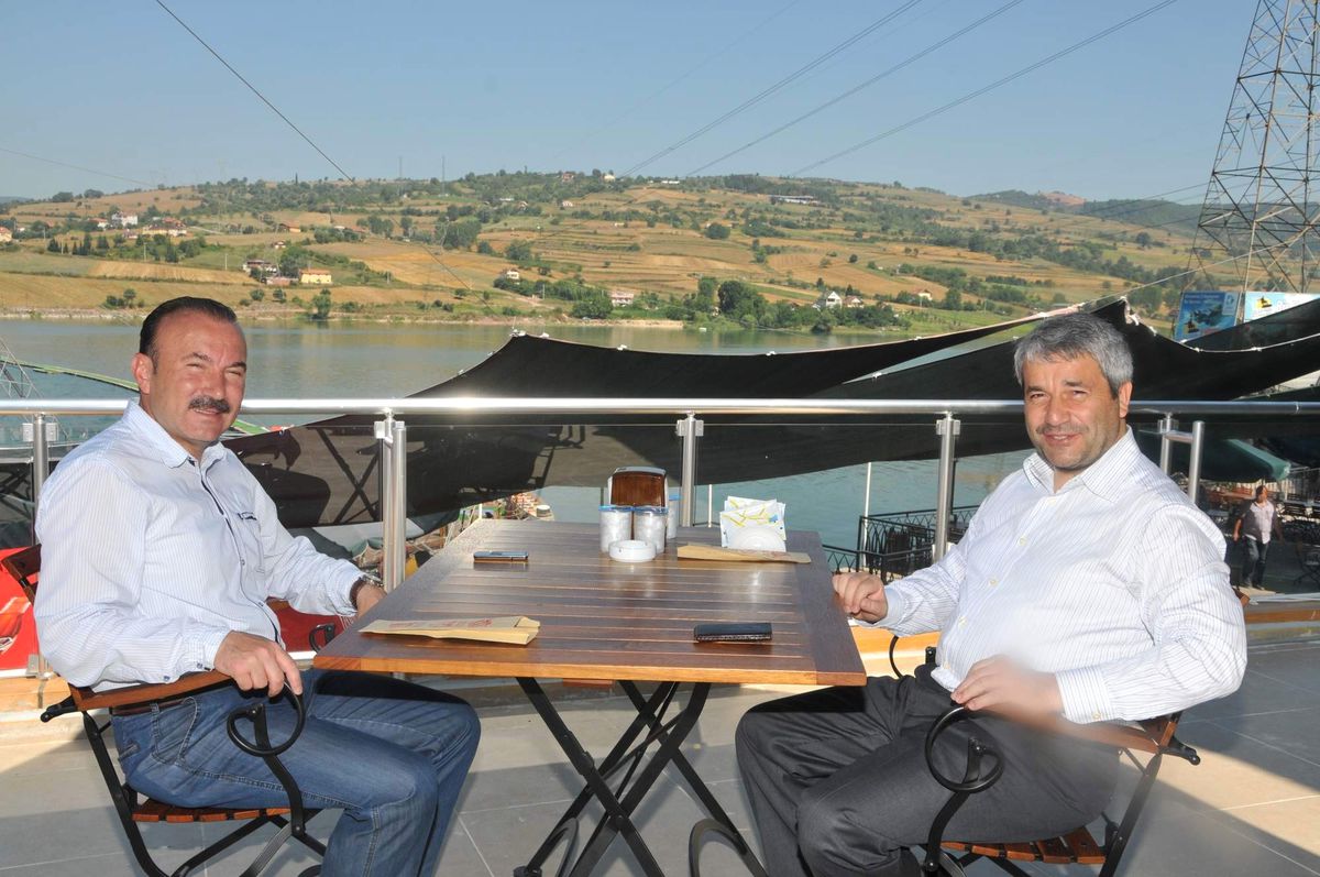 Bakan Nihat Ergün, Nevzat Doğan\'a Misafir Oldu