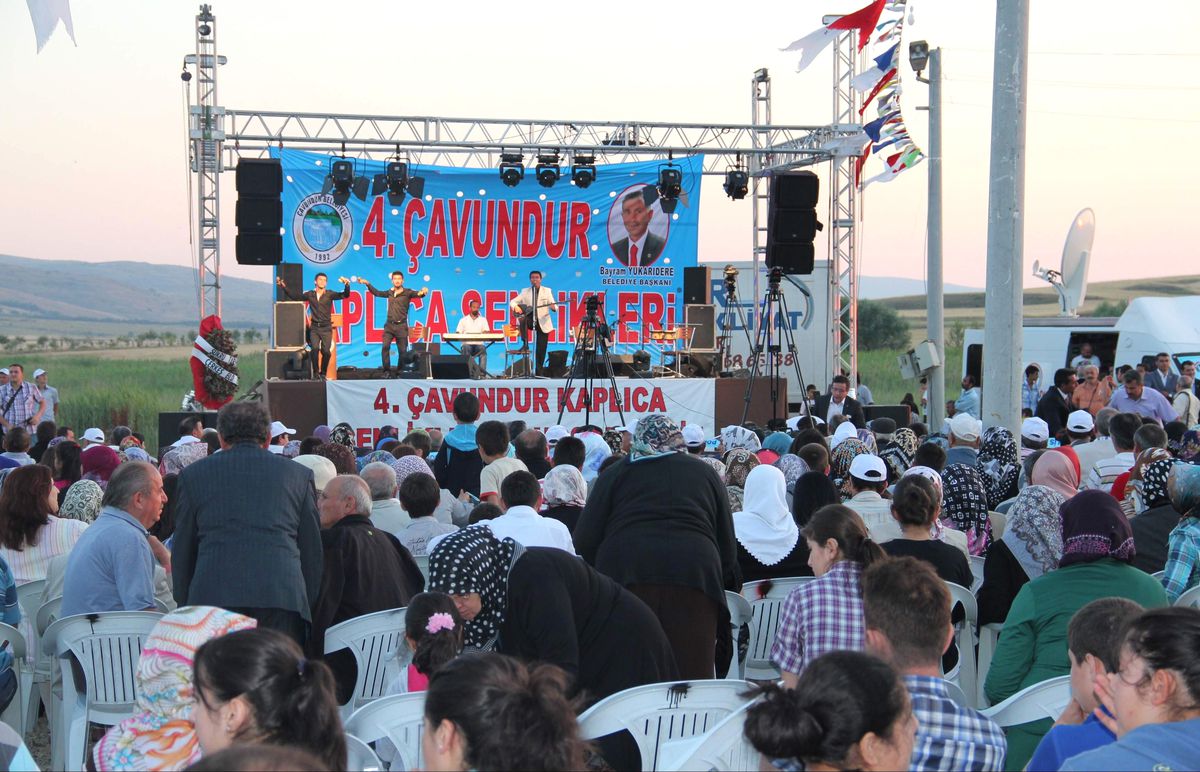 Çavundur Kaplıca Şenlikleri Gerçekleşti