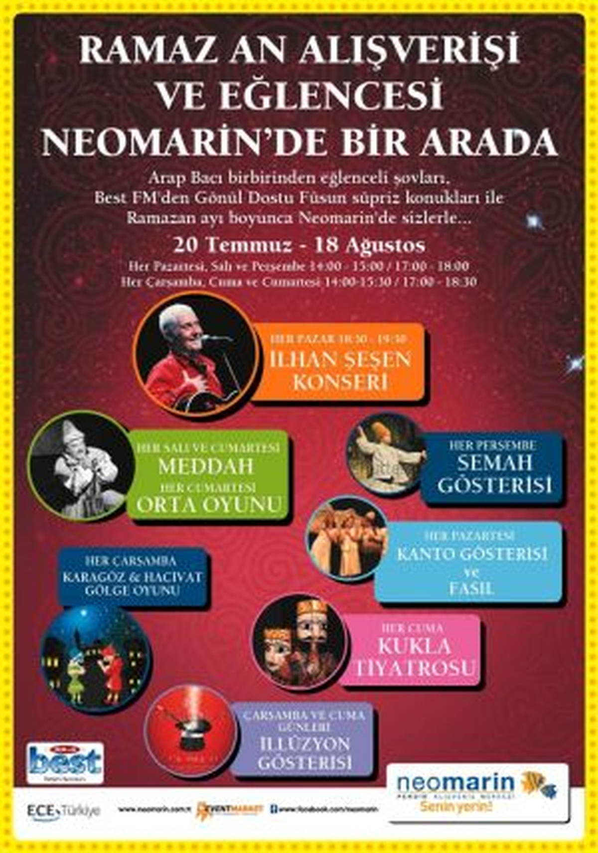 Eski Ramazan Eğlenceleri Neomarin\'de Hayat Buluyor