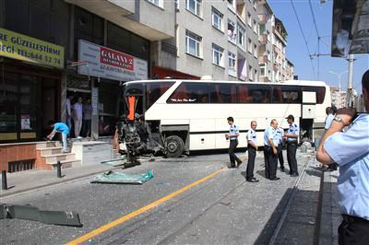 Güngören\'deki Kaza Kamerada