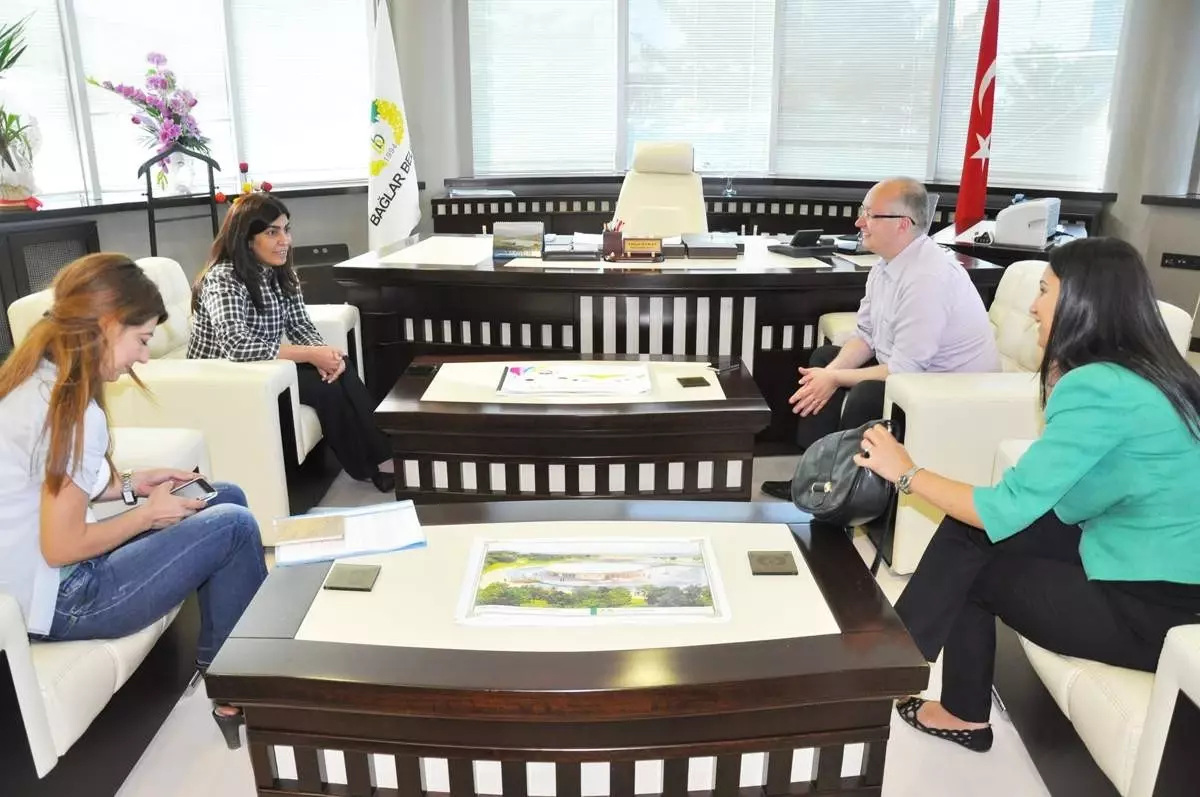 Gustafsson'dan Bağlar Belediyesi'ne Ziyaret