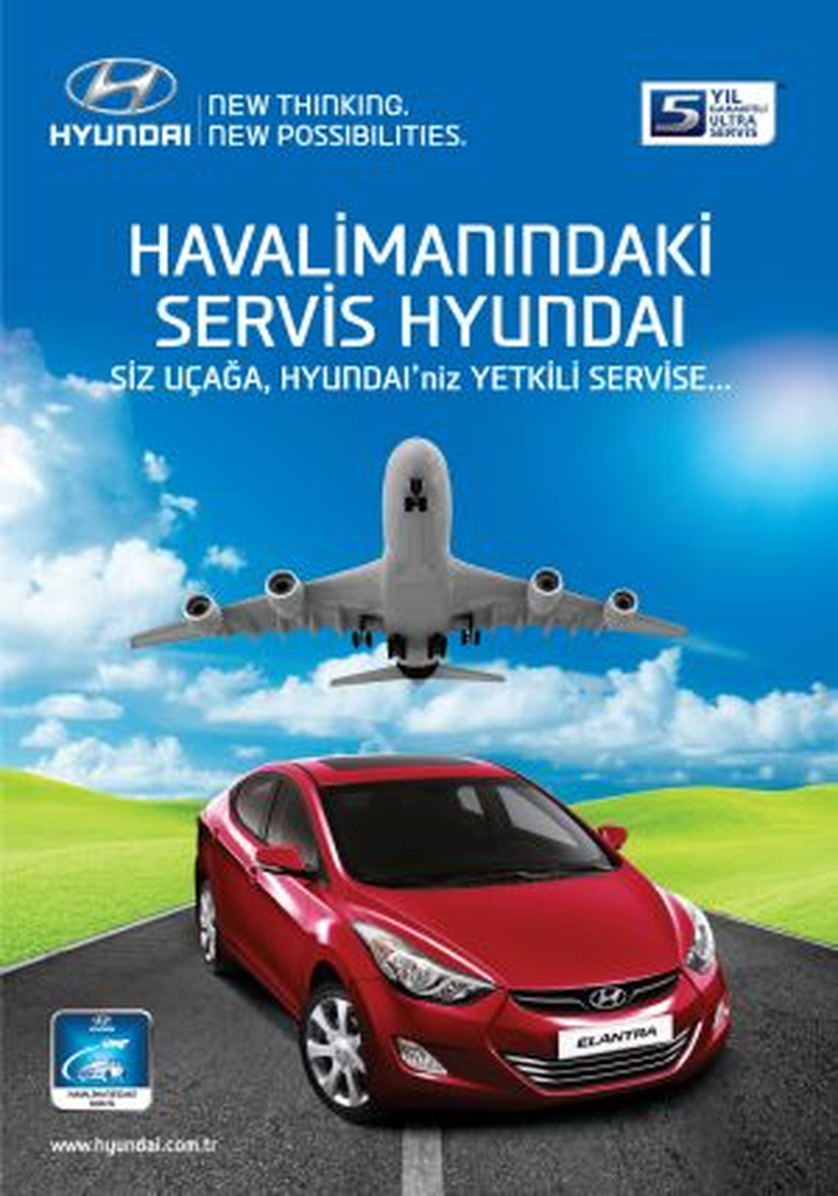 Havalimanındaki Servis Hyundai