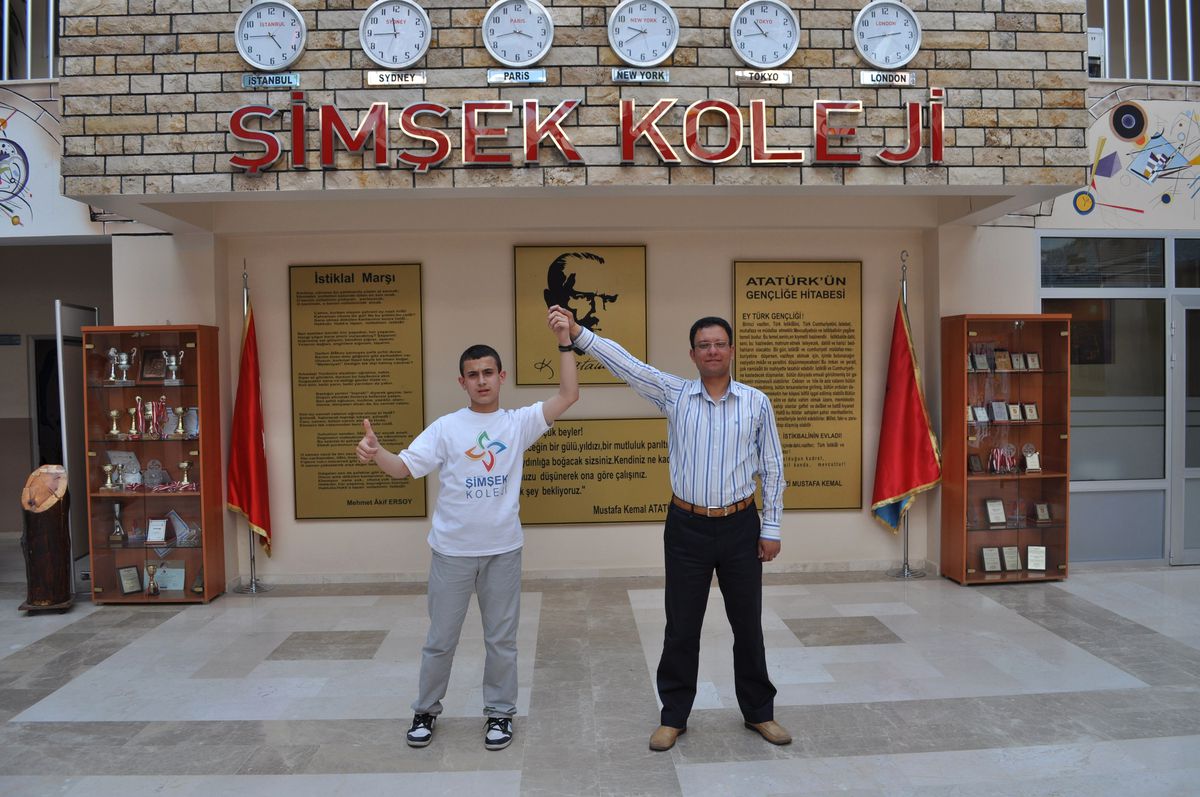 Kırklareli İl 1.\'si Şimşek Koleji\'nden