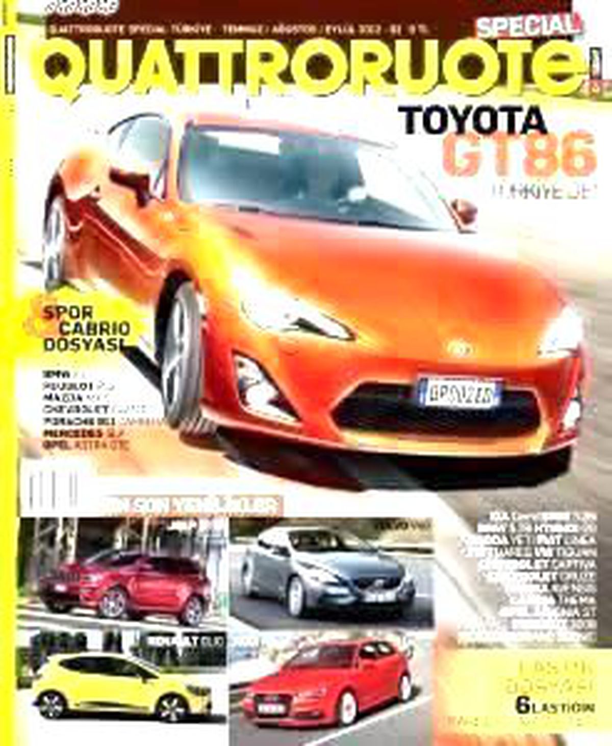Quattroruote Türkiye\'nin 2. Sayısı Çıktı!