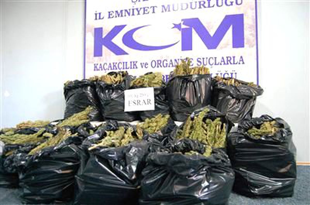 Şanlıurfa\'da 101 Kilo 250 Gram Esrar Ele Geçirildi