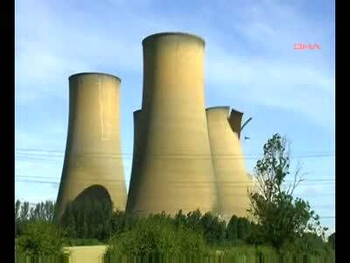 100 Metrelik 5 Kule Böyle Yıkıldı
