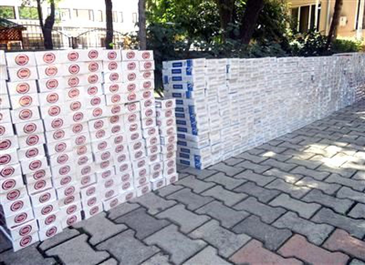 700 Karton Kaçak Sigara Ele Geçirildi