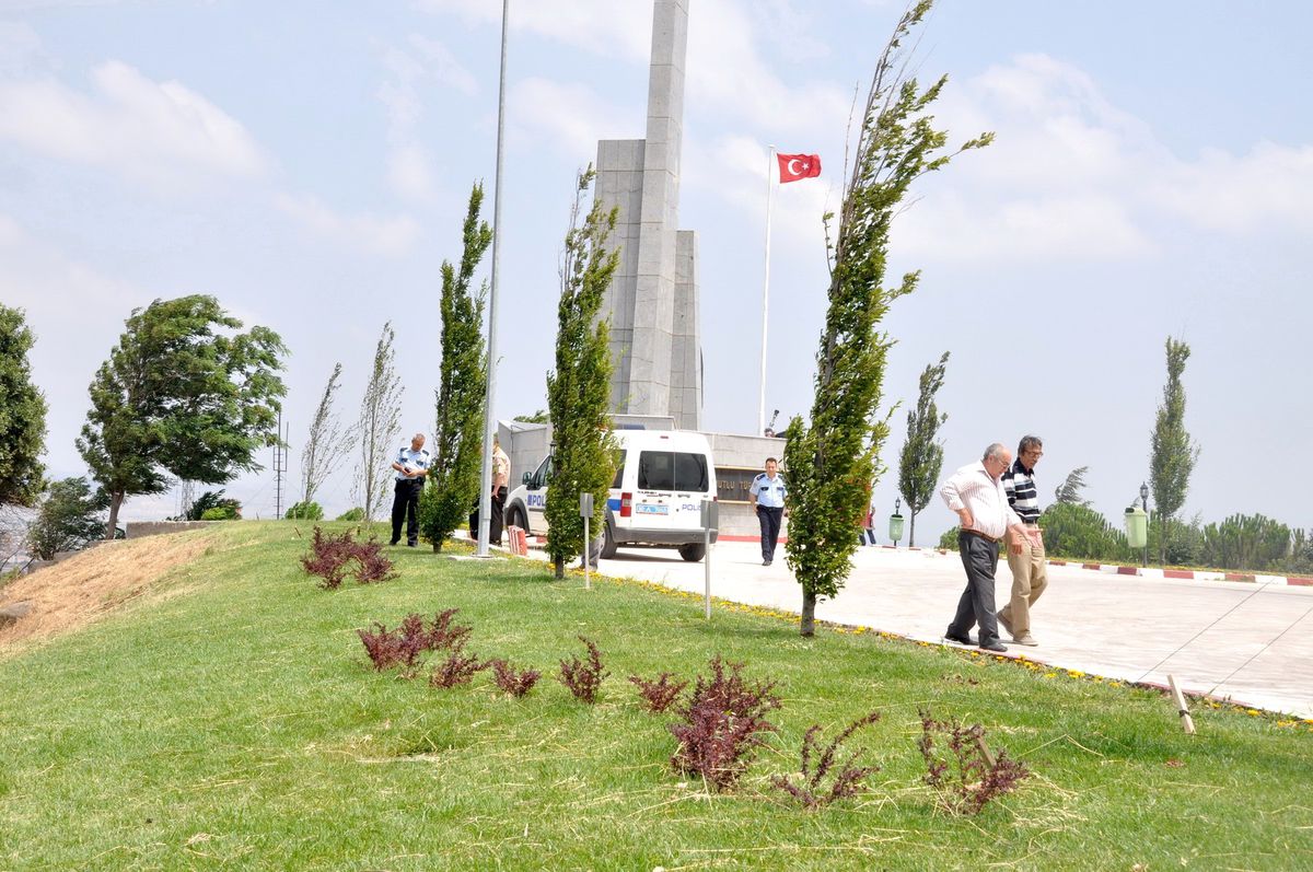 Atatepe\'de Orman Yangını