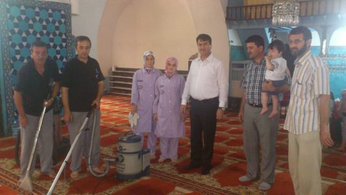 Camilerde Temizlik Seferberliği