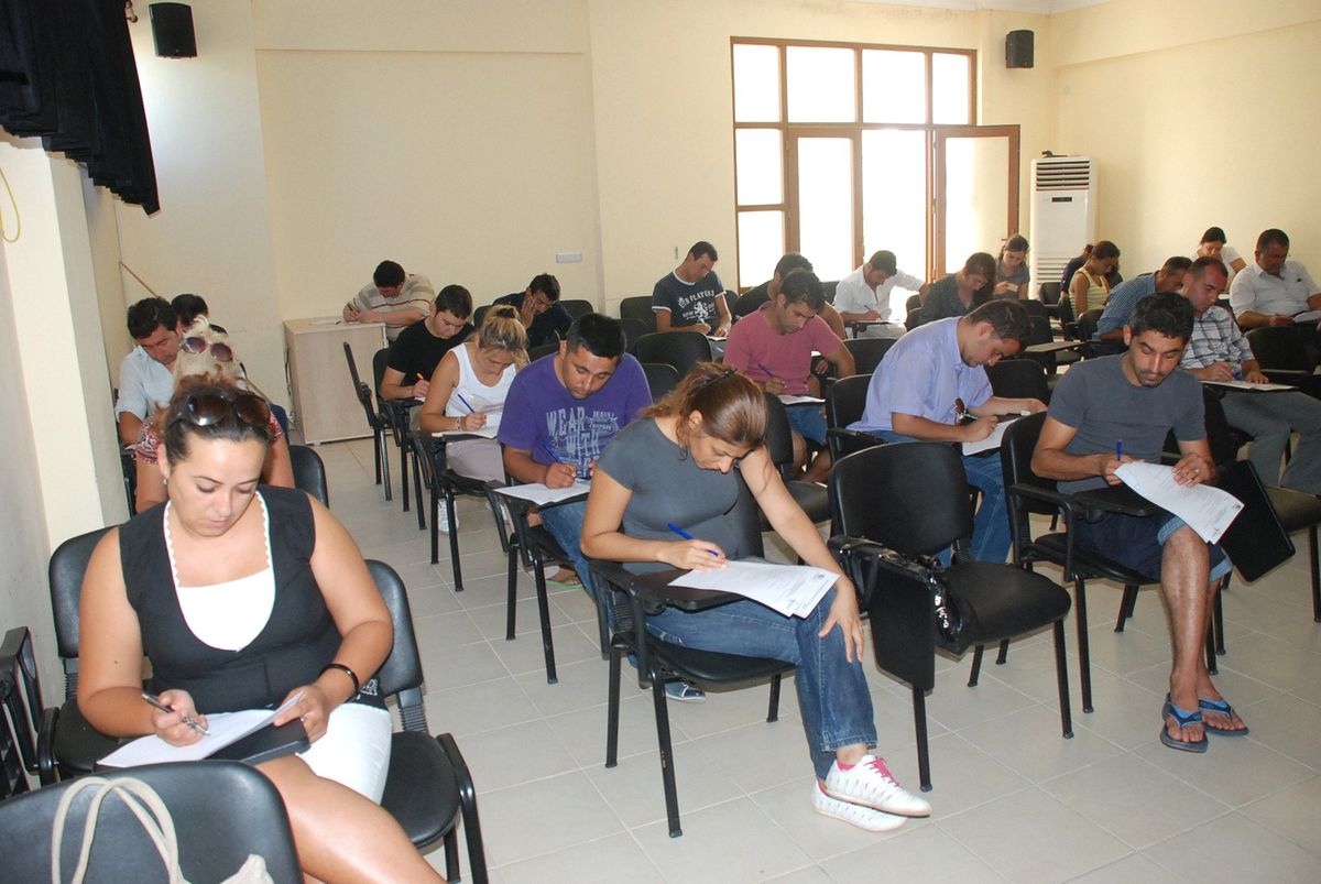 Didim\'de Düzenlenecek Olan Girişimcilik Kursunun Ön Sınavı Yapıldı