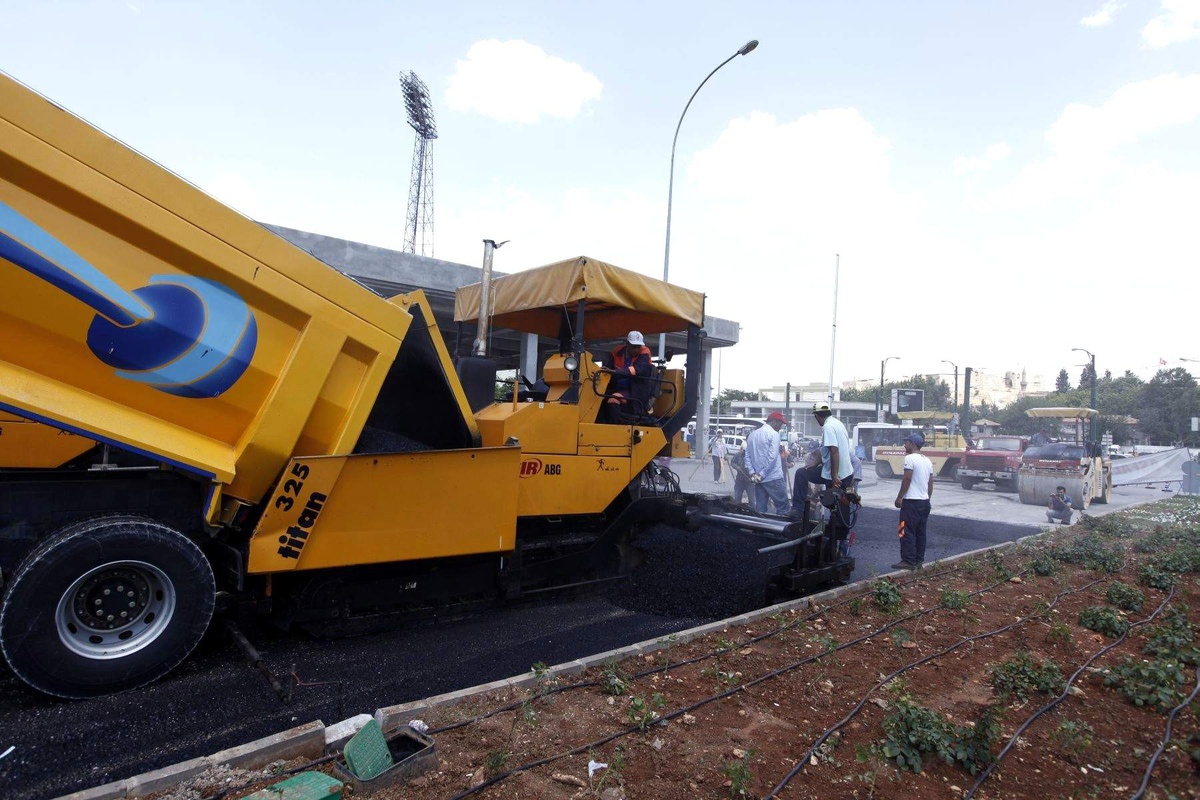 Gaziantep\'te Asfalt Yenileme Çalışmaları
