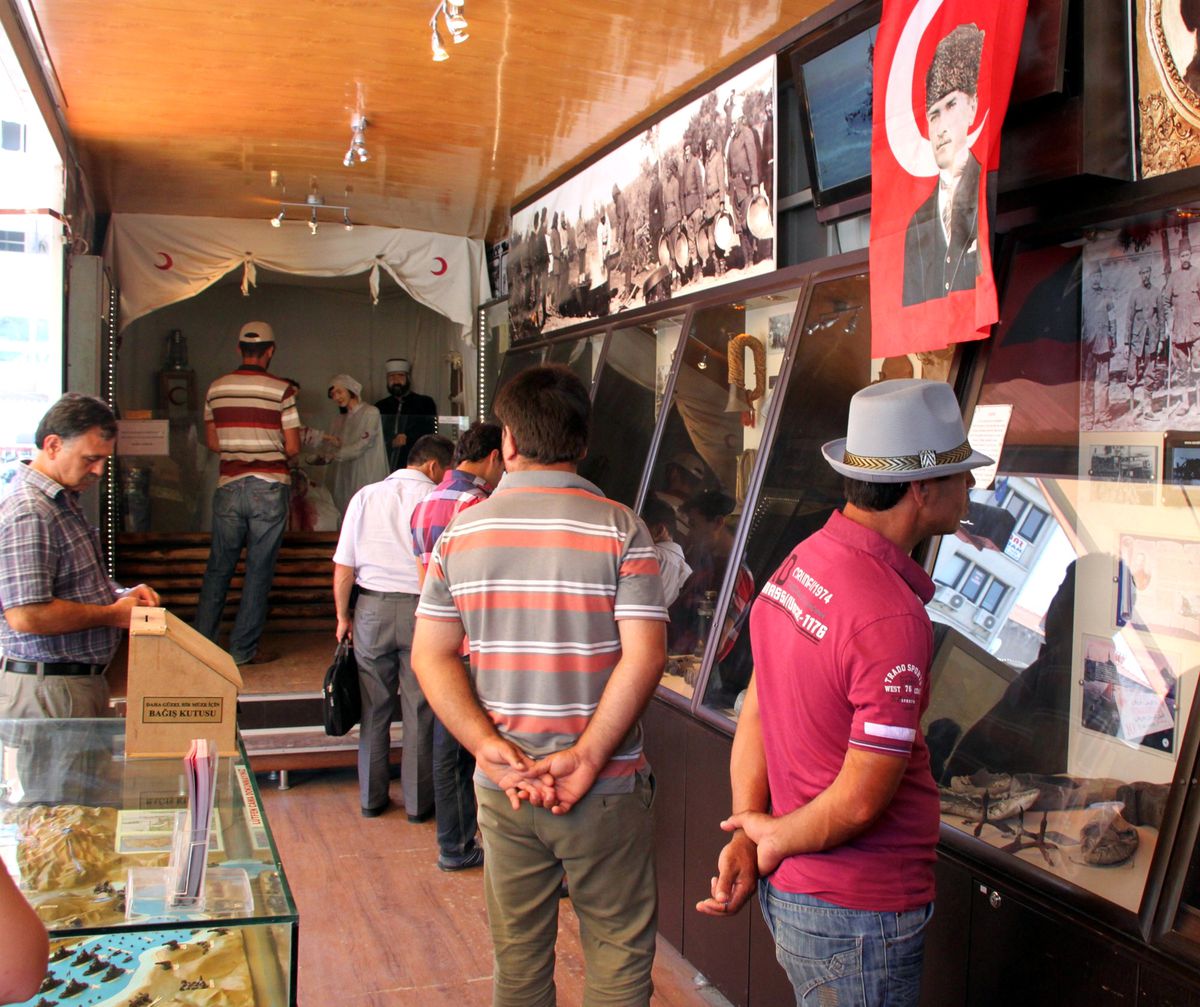 Gezici Çanakkale Müzesi Bergama\'da