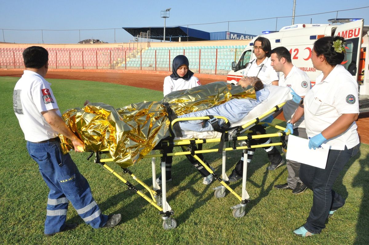 Hava Ambulansları, Yanarak Yaralanan Çift İçin Havalandı