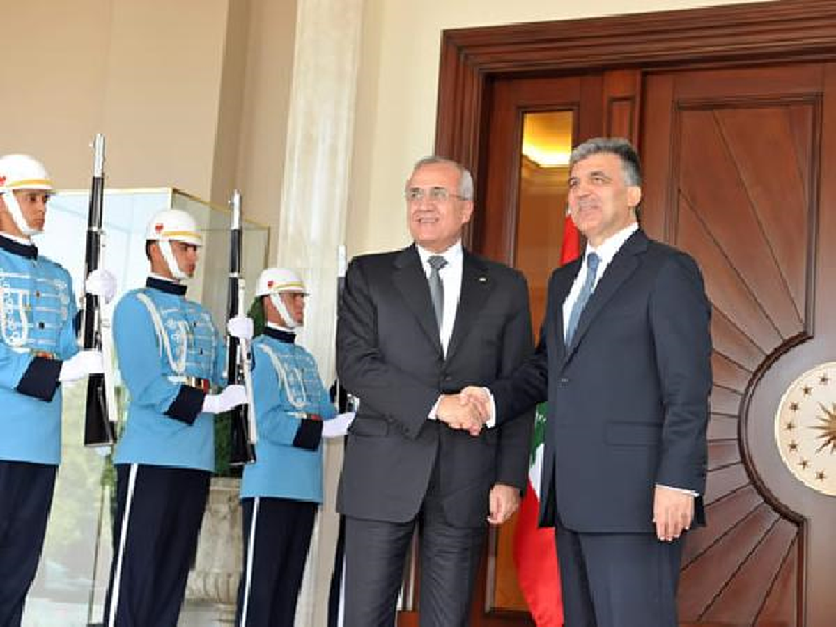 Lübnan Cumhurbaşkanı Sleiman Türkiye\'de