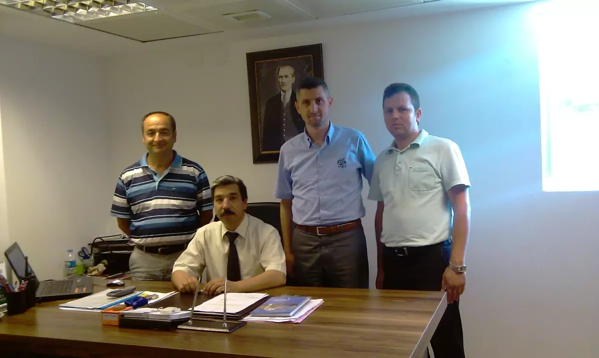 Müteahhitlerden Belediyeye Ziyaret