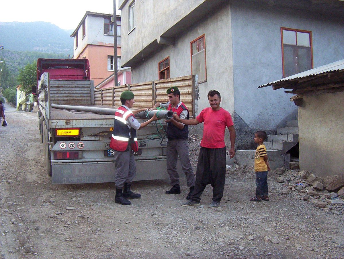 Su Borusunu Çalan Hırsız Yakalandı