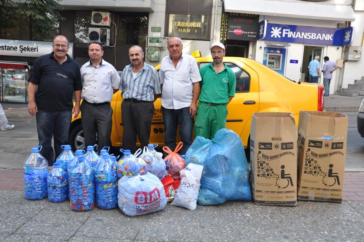 Taksicilerden Örnek Davranış