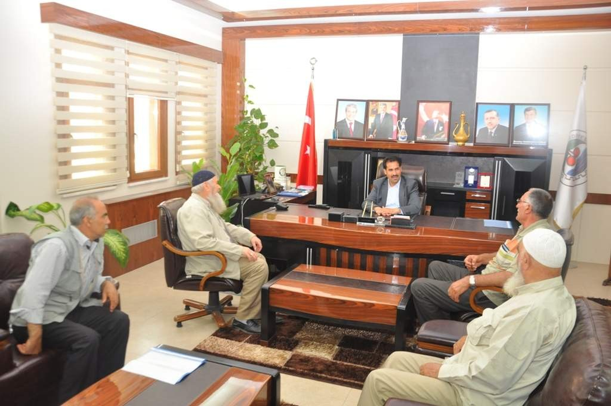 Başkan Yaman\'a Teşekkür Ziyareti