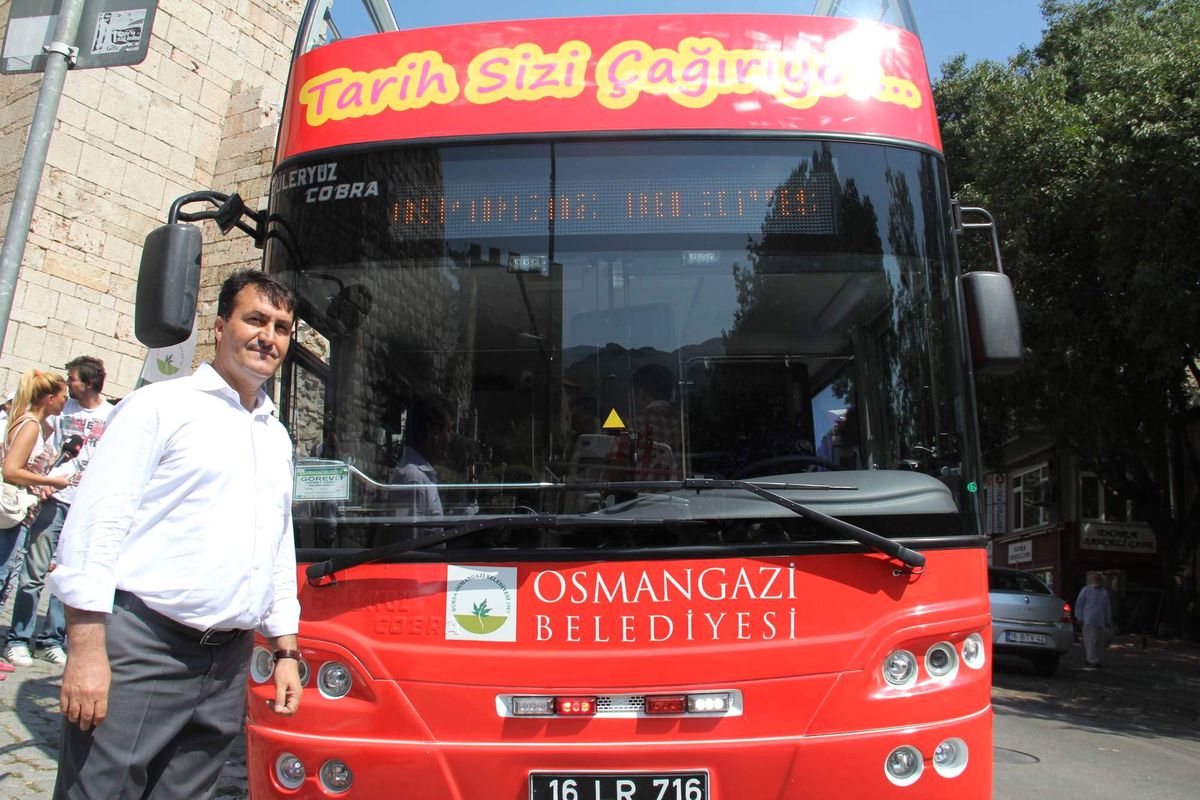 Bursa\'ya Londra Usulü Şehir Otobüsü