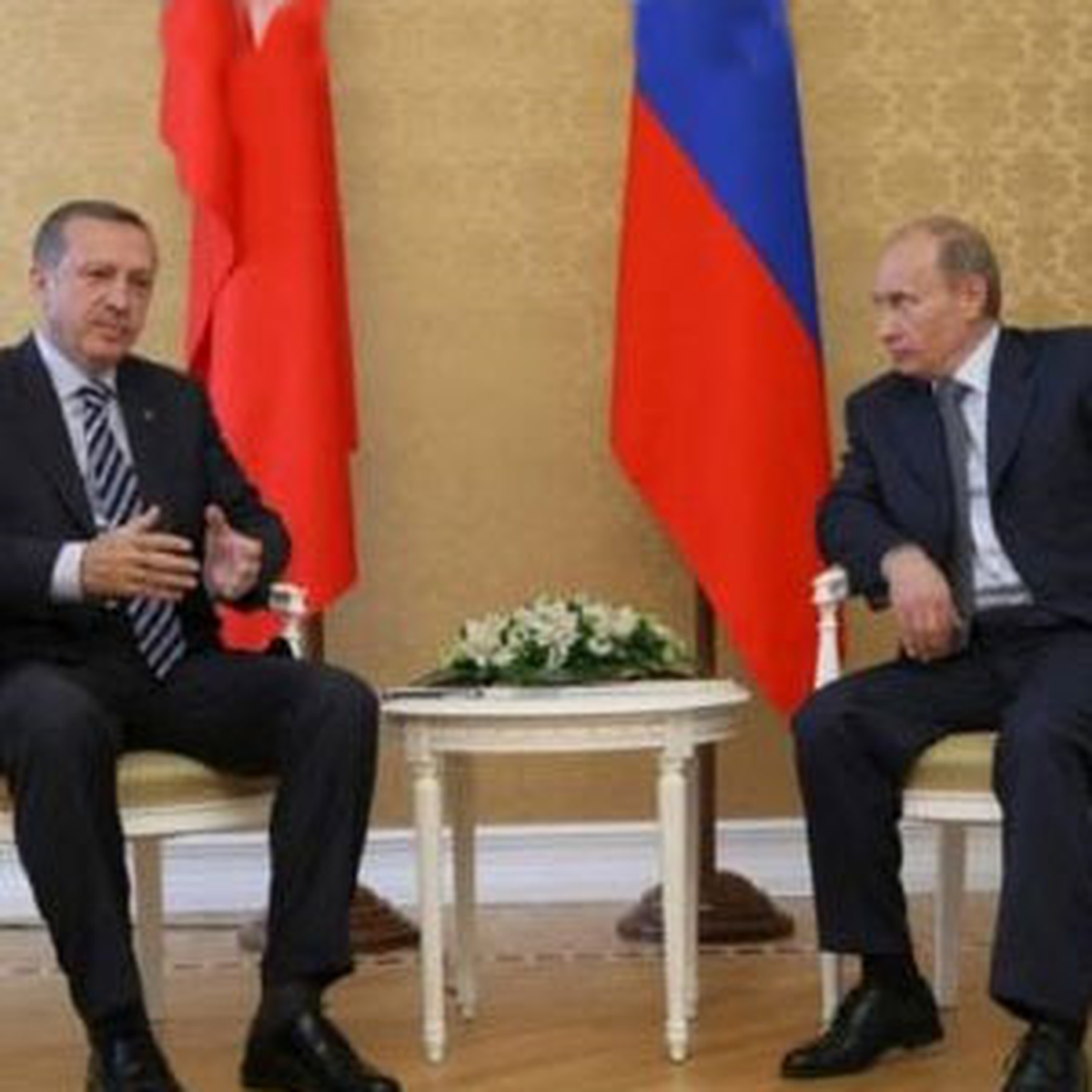 Erdoğan-Putin Görüşmesi Başladı