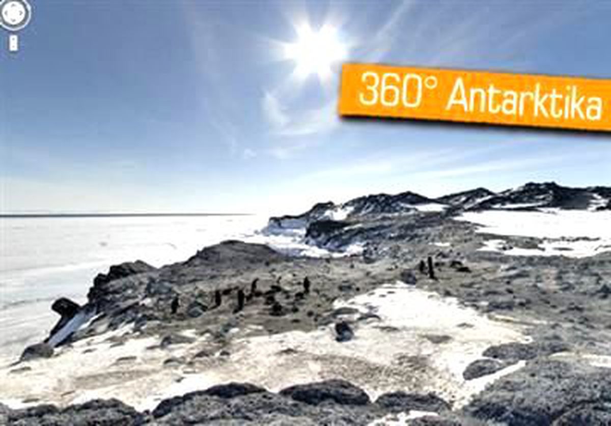 Google Street View Antarktika\'yı Görüntüledi
