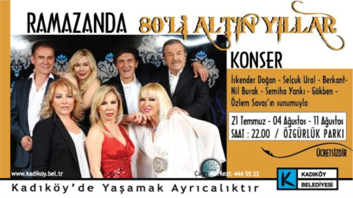 Kadıköy\'de Nostalji Konserleri