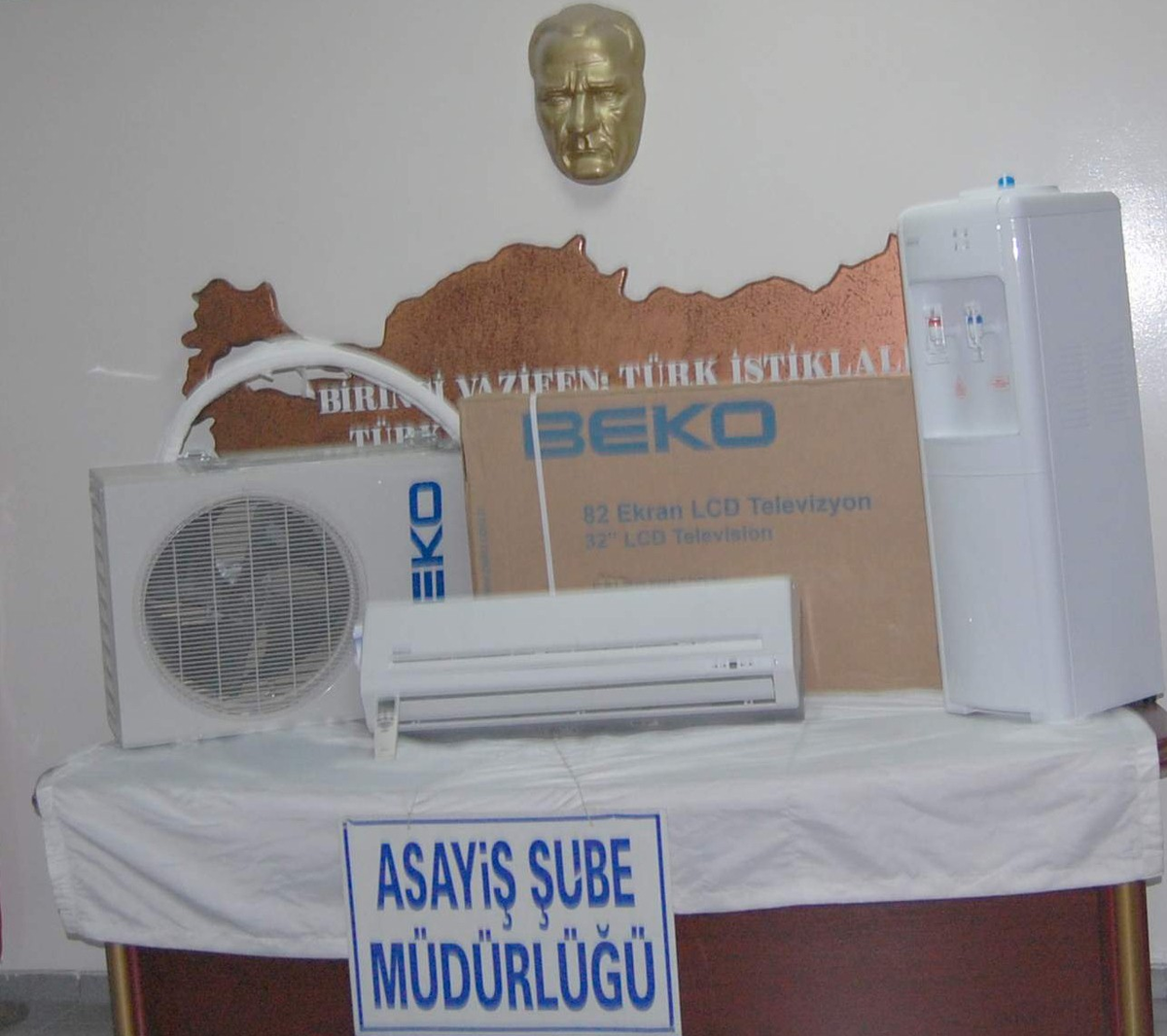 Klima Hırsızı Polise Yakalandı