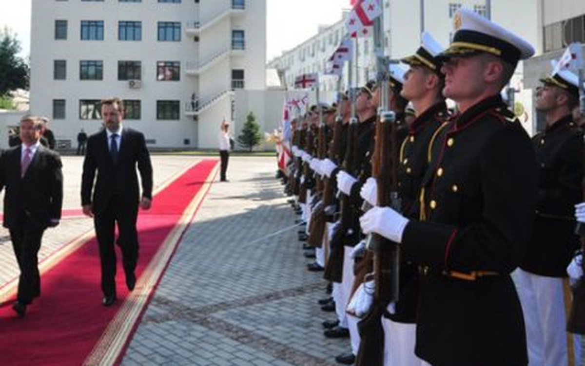 Milli Savunma Bakanı Yılmaz, Gürcistan\'da