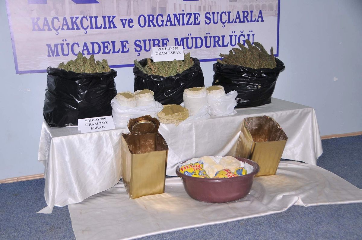 Peynir Kutusundan Esrar Çıktı