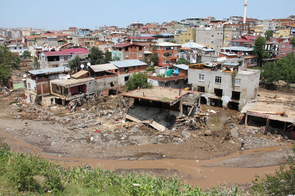 Samsun\'da Selden Zarar Görenlere 3 Milyon Lira Ödendi