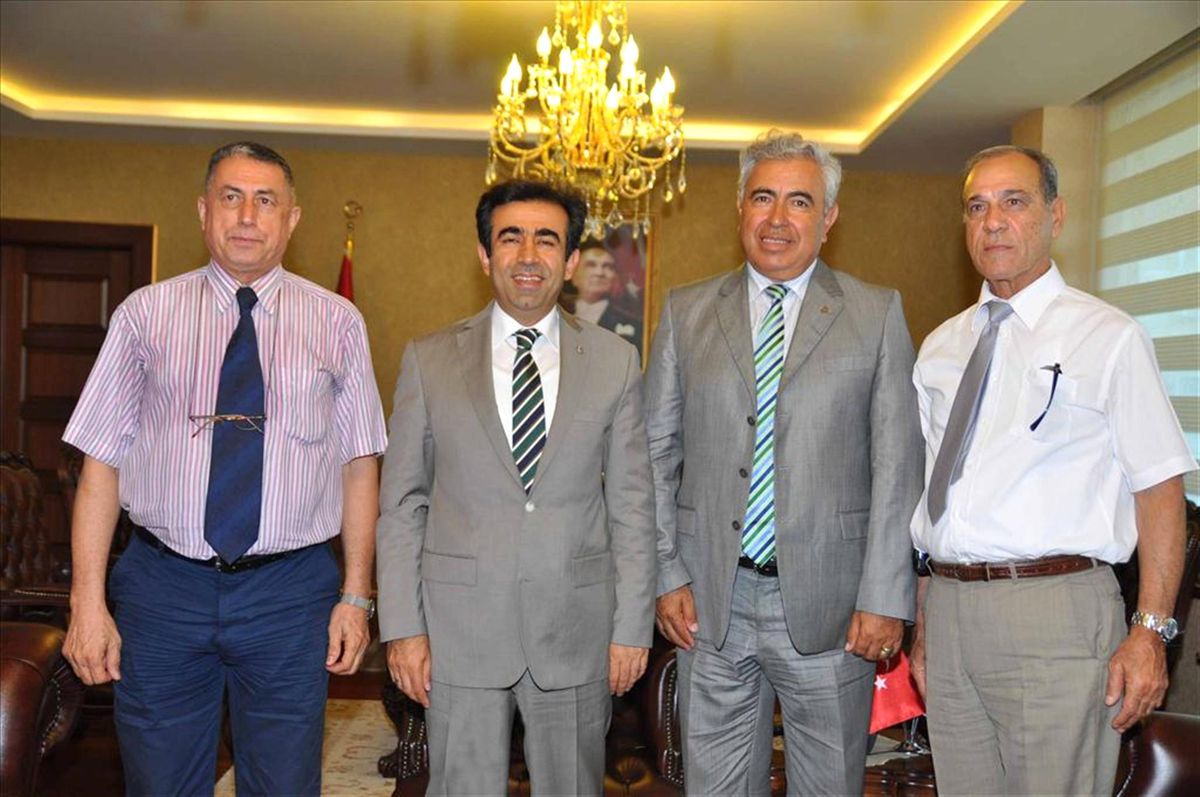 THK Genel Başkanı Yıldırım\'dan Güzeloğlu\'na Ziyaret