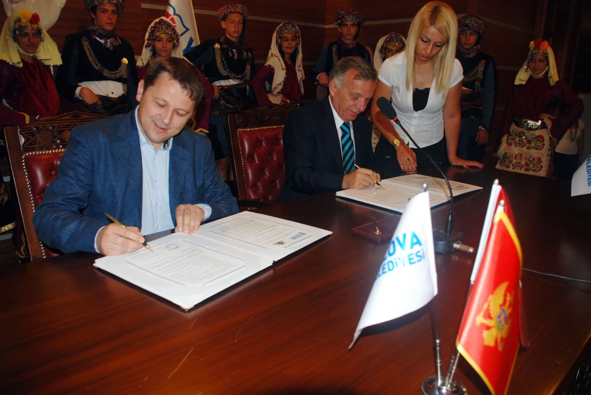 Yalova Belediyesi ile Budva Arasında Kardeş Şehir Protokolü İmzalanadı