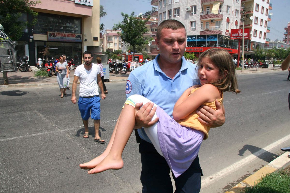 Yangında Can Pazarı