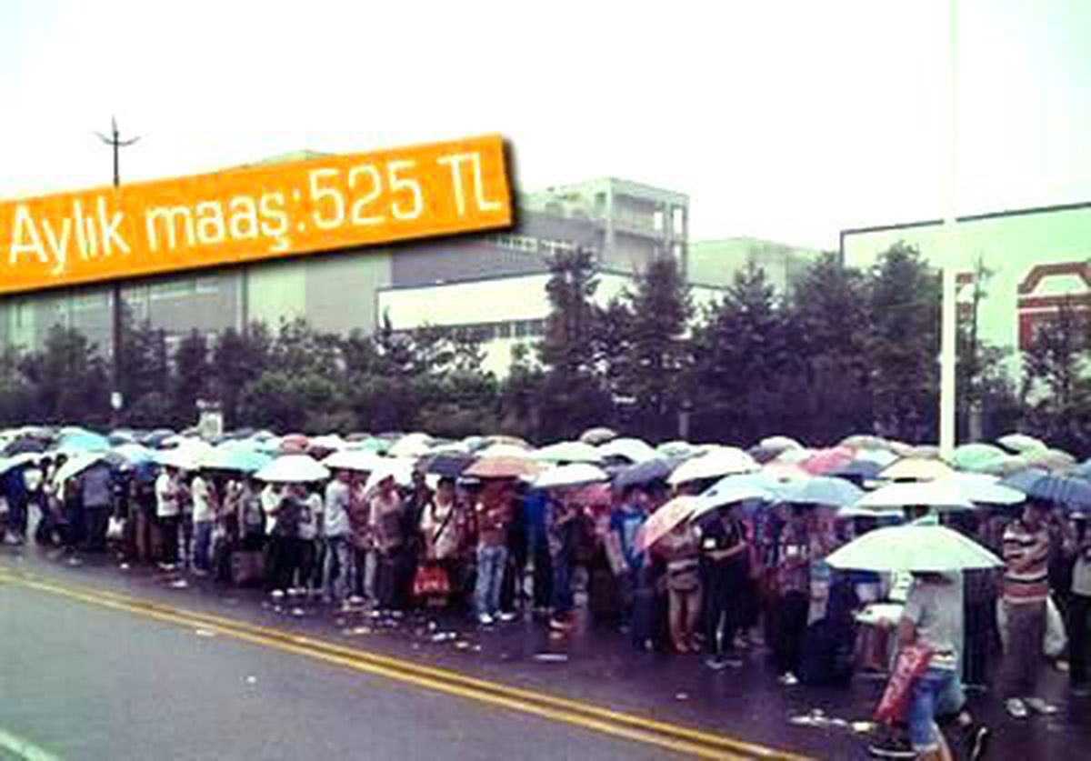 Yeni İphone Binlerce Çinliye Ekmek Umudu Oldu
