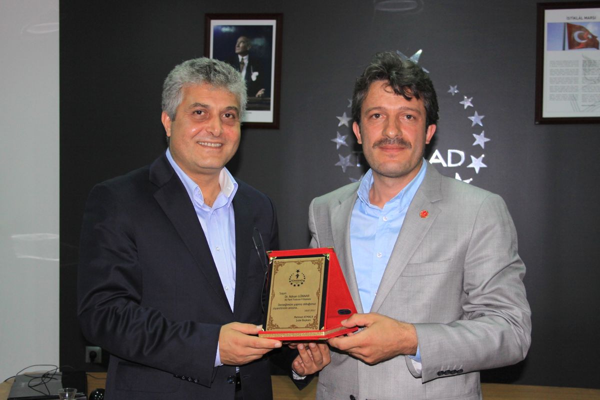 AK Parti Trabzon İl Başkanı Adnan Günnar\'dan Tümsiad\'a Ziyaret