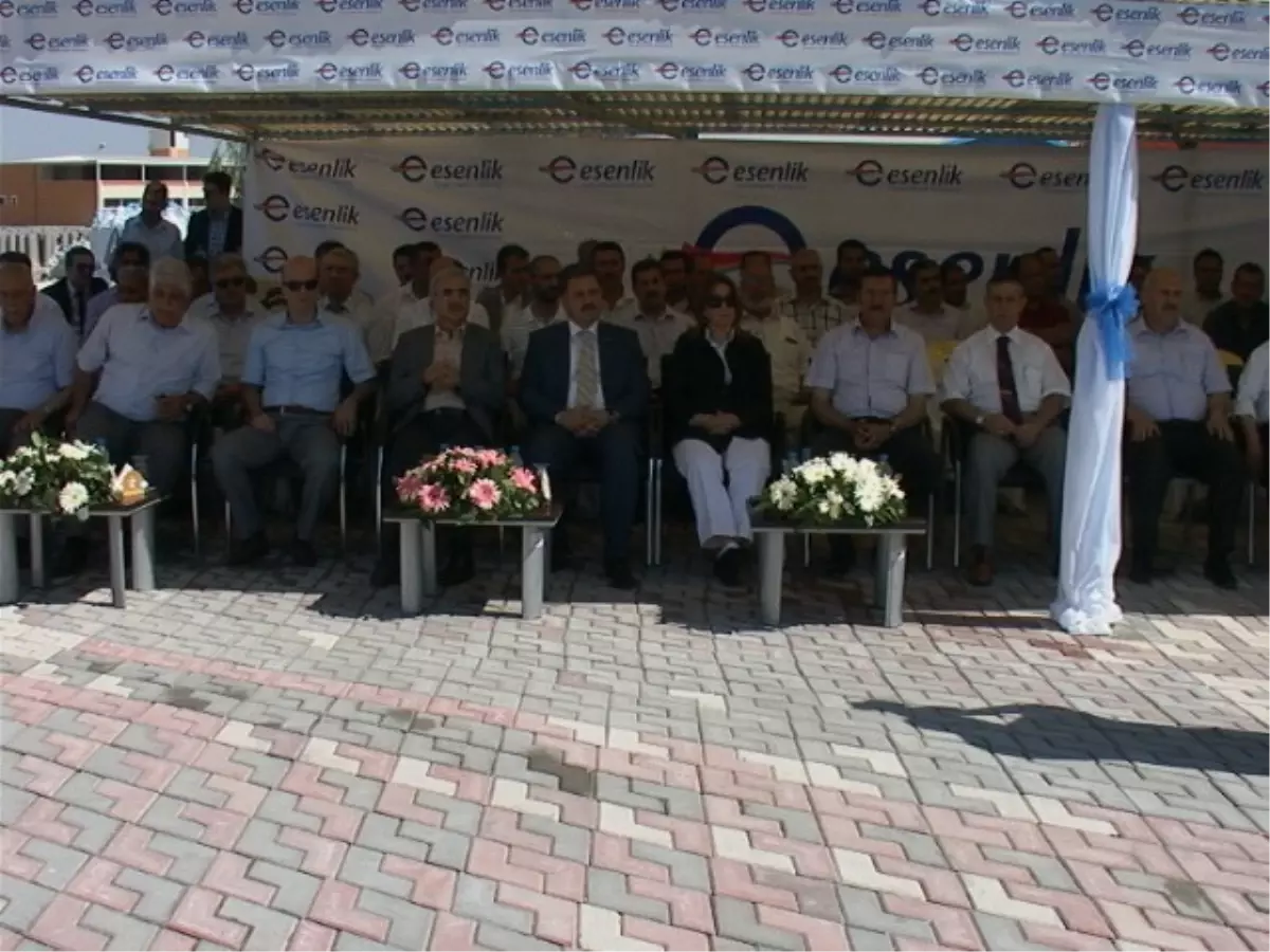 Beton Boru Fabrikası Törenle Açıldı
