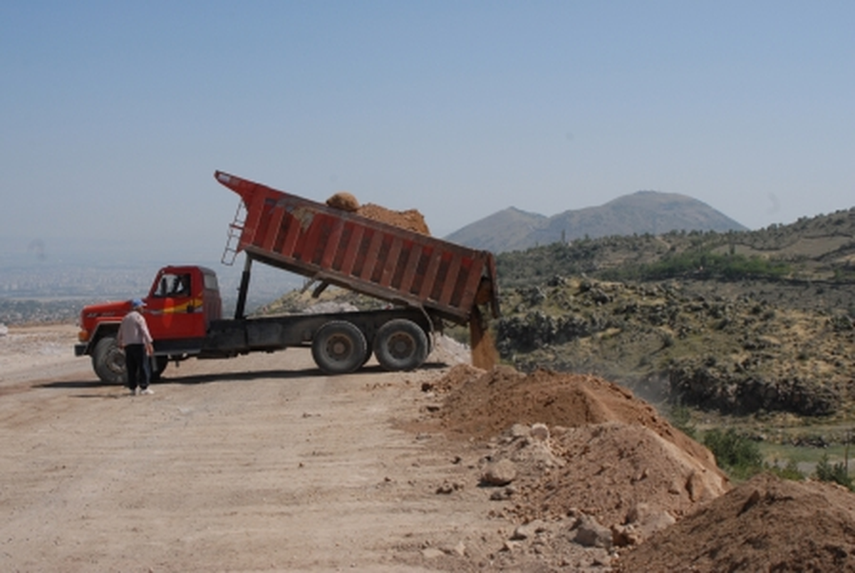 Erciyes Yolu Düzenleniyor