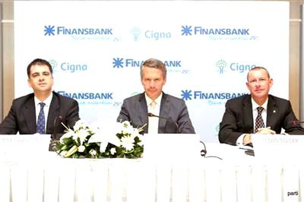 Finansbank, Amerikalı Sigorta Devi Cigna ile Otaklığa İmza Attı